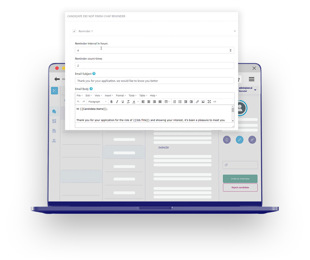 text recruiting software